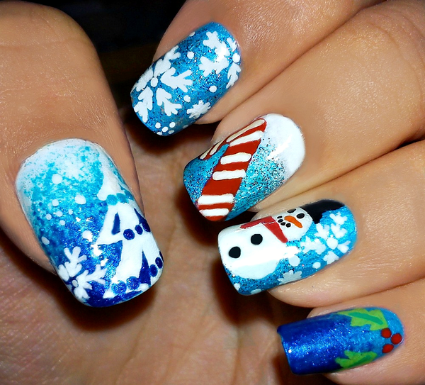 Uñas de Navidad: imágenes con los mejores diseños - UñasDecoradas CLUB