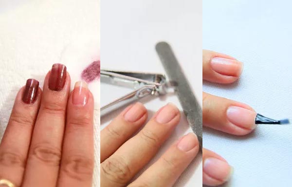 como preparar uñas