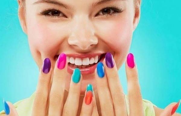 uñas decoradas colores neon